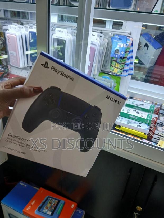 Ps5 Black Controller^^ Playstation 5 Dualsense Controller ^^ - main view