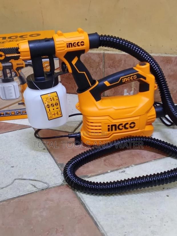 Ingco 550W Powerful Air Spray Gun With Adjustable Flow Rate