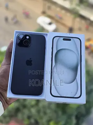 New Apple iPhone 15 256 GB Black