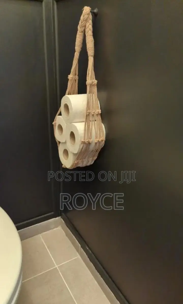 Nordic Rope Tissue Holder