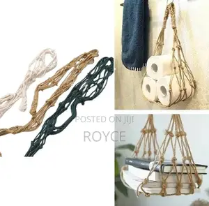 Nordic Rope Tissue Holder
