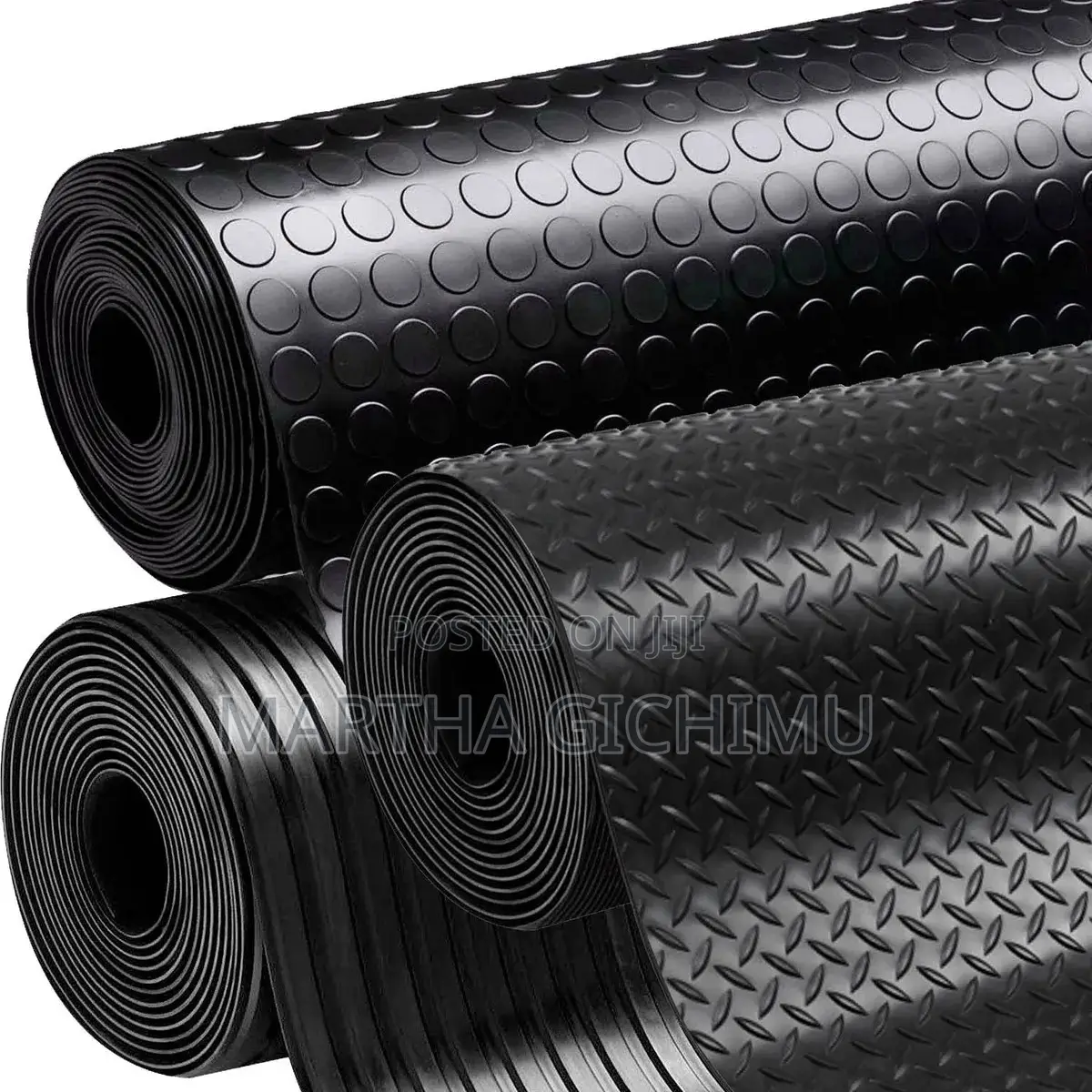 Anti Slip PVC Rubber Coin Mat