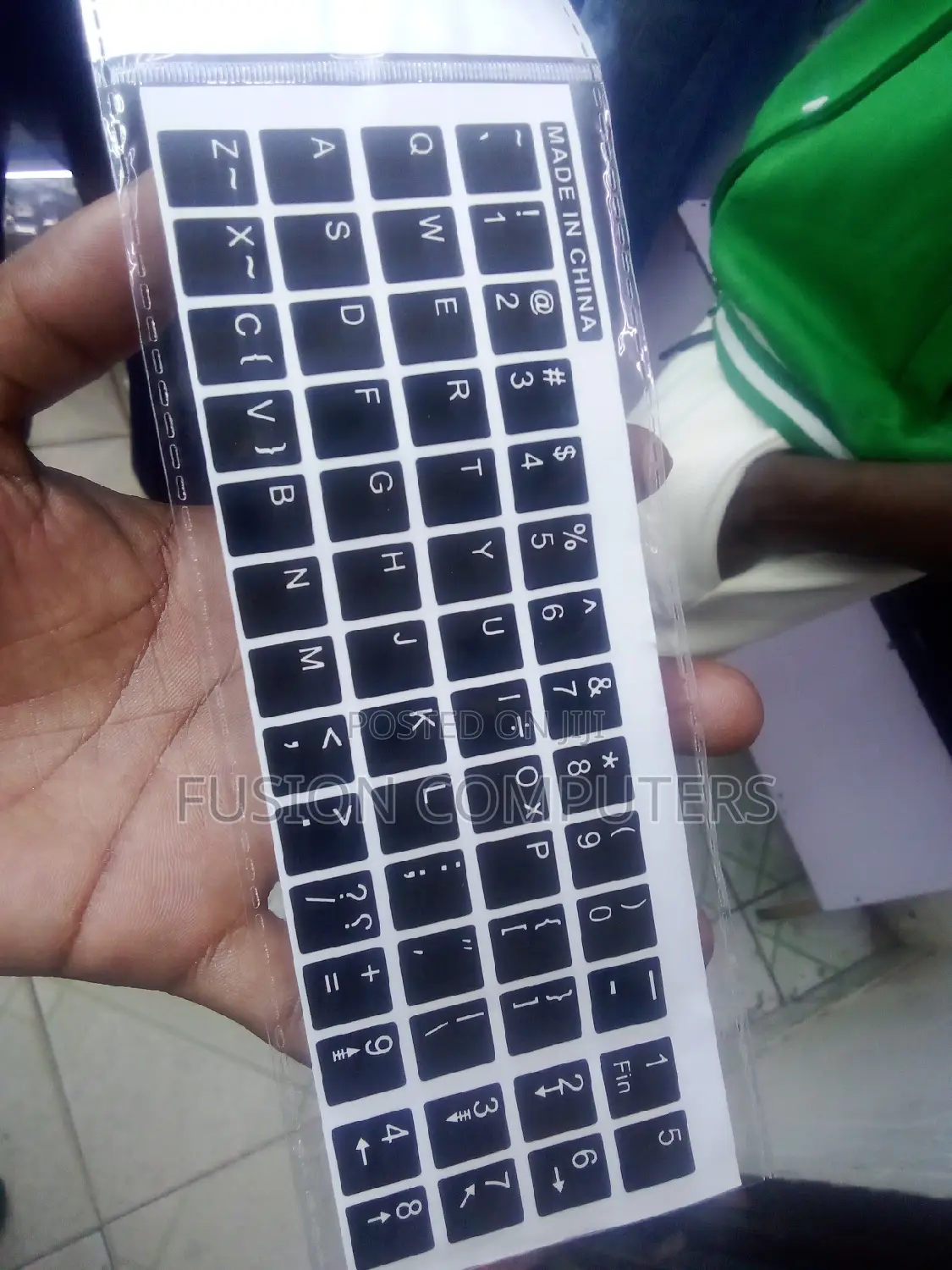 Keyboard Stickers - English
