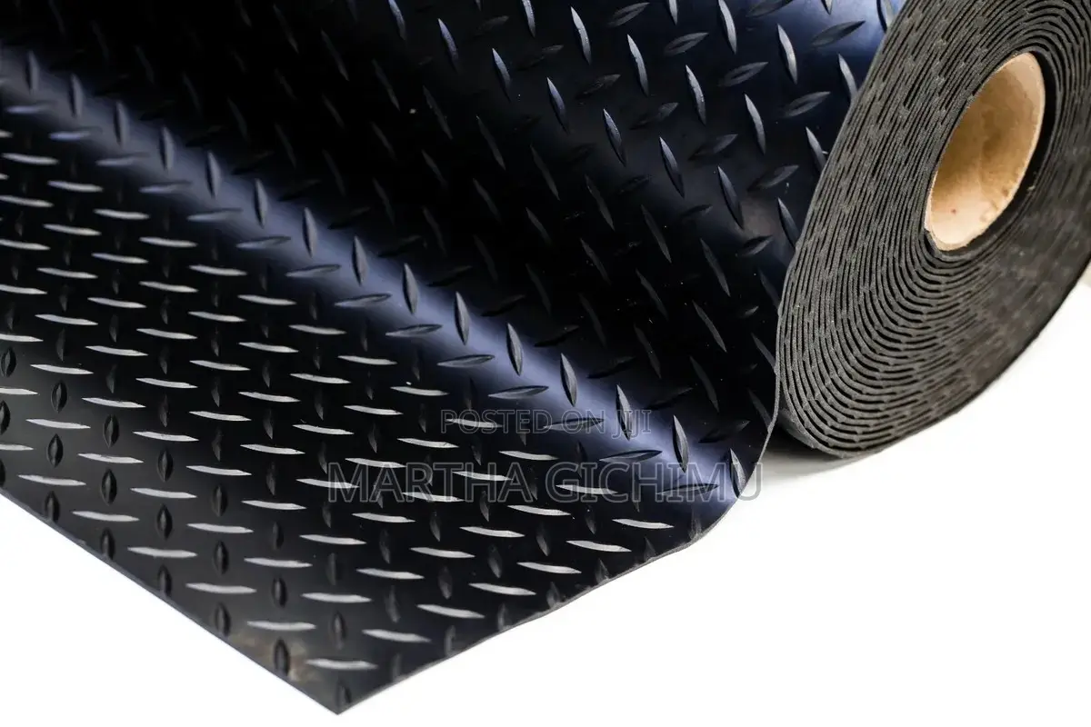 Anti Slip PVC Rubber Coin Mat Available