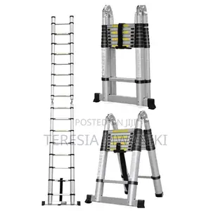 A Frame Telescopic Ladder/ Double Telescopic Ladder, 3.8mt