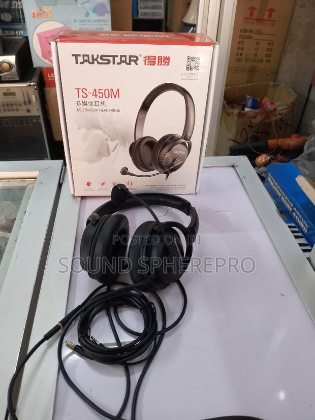 Takstar TS-450M Headband Headphone With Microphone - thumbnail 2