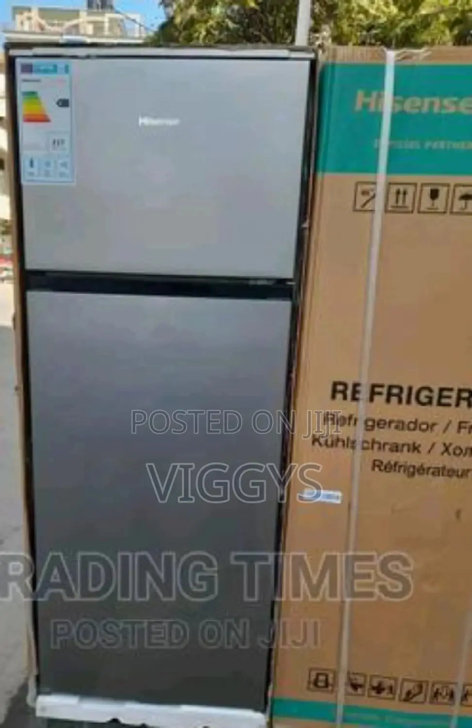 Hisence Double Door Fridge