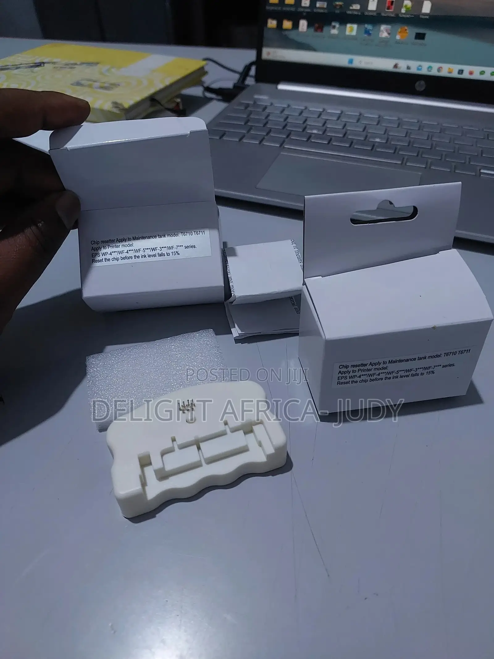 Chip Resetter for Epson T6710 Printer Maintenance Box