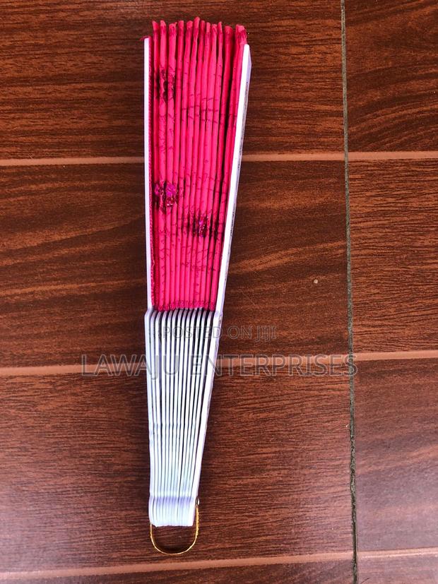 Red Vintage Fan - main view