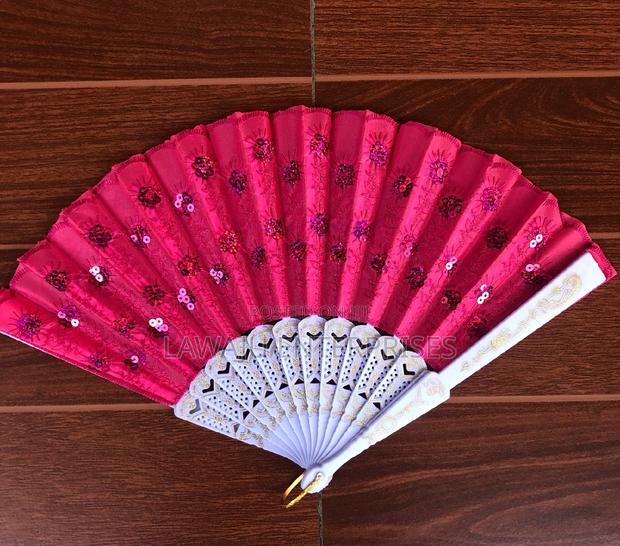 Red Vintage Fan - thumbnail 3