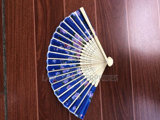 Blue Chinesse Vintage Fan - main view