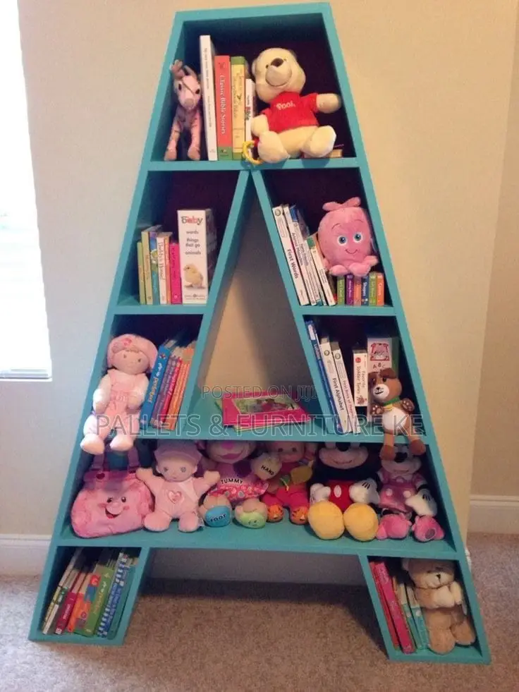 Kids Toy Storage Organizer and Section Bookshelf