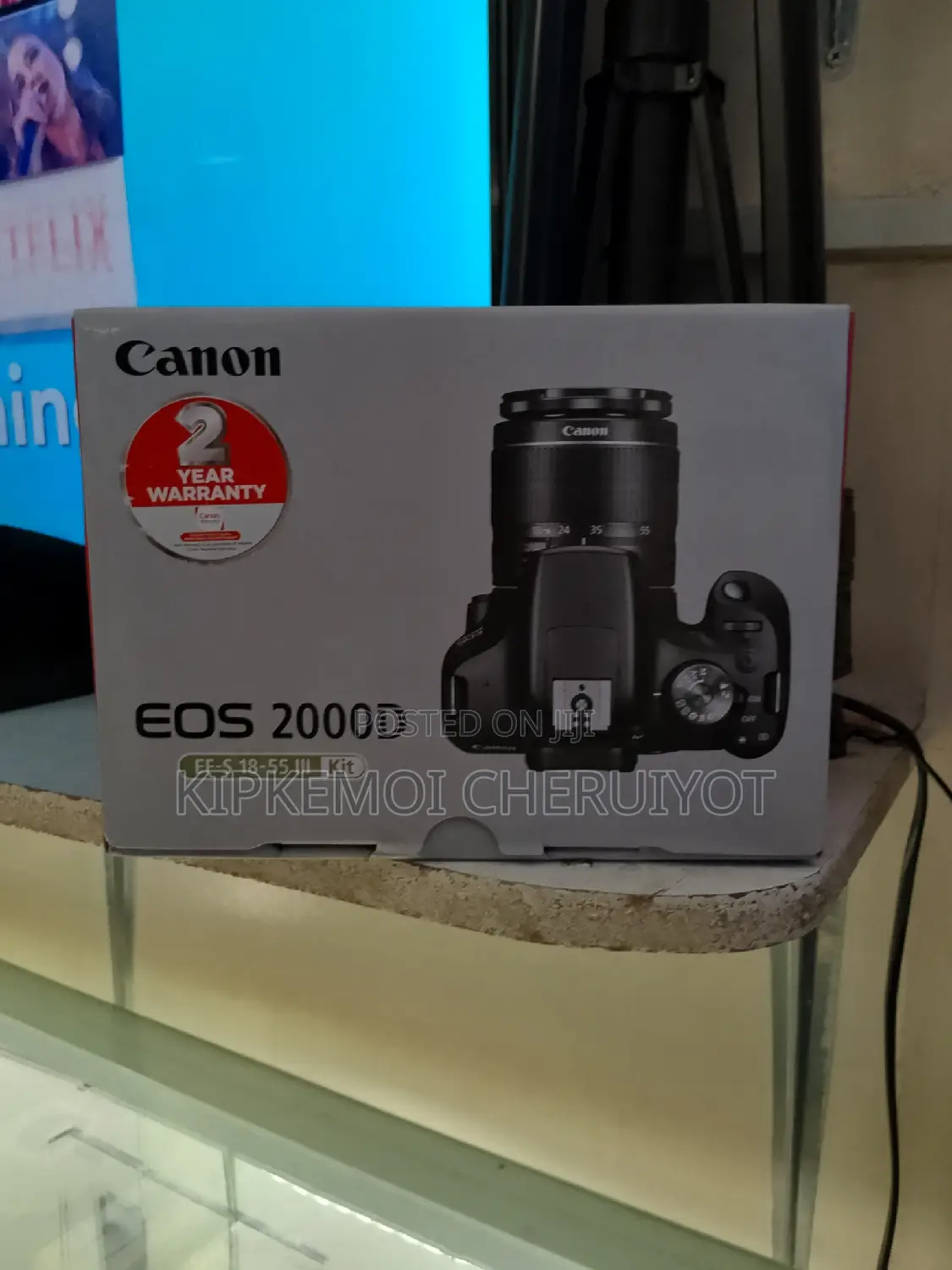 Canon Eos 2000d Brand New Available at the Shop