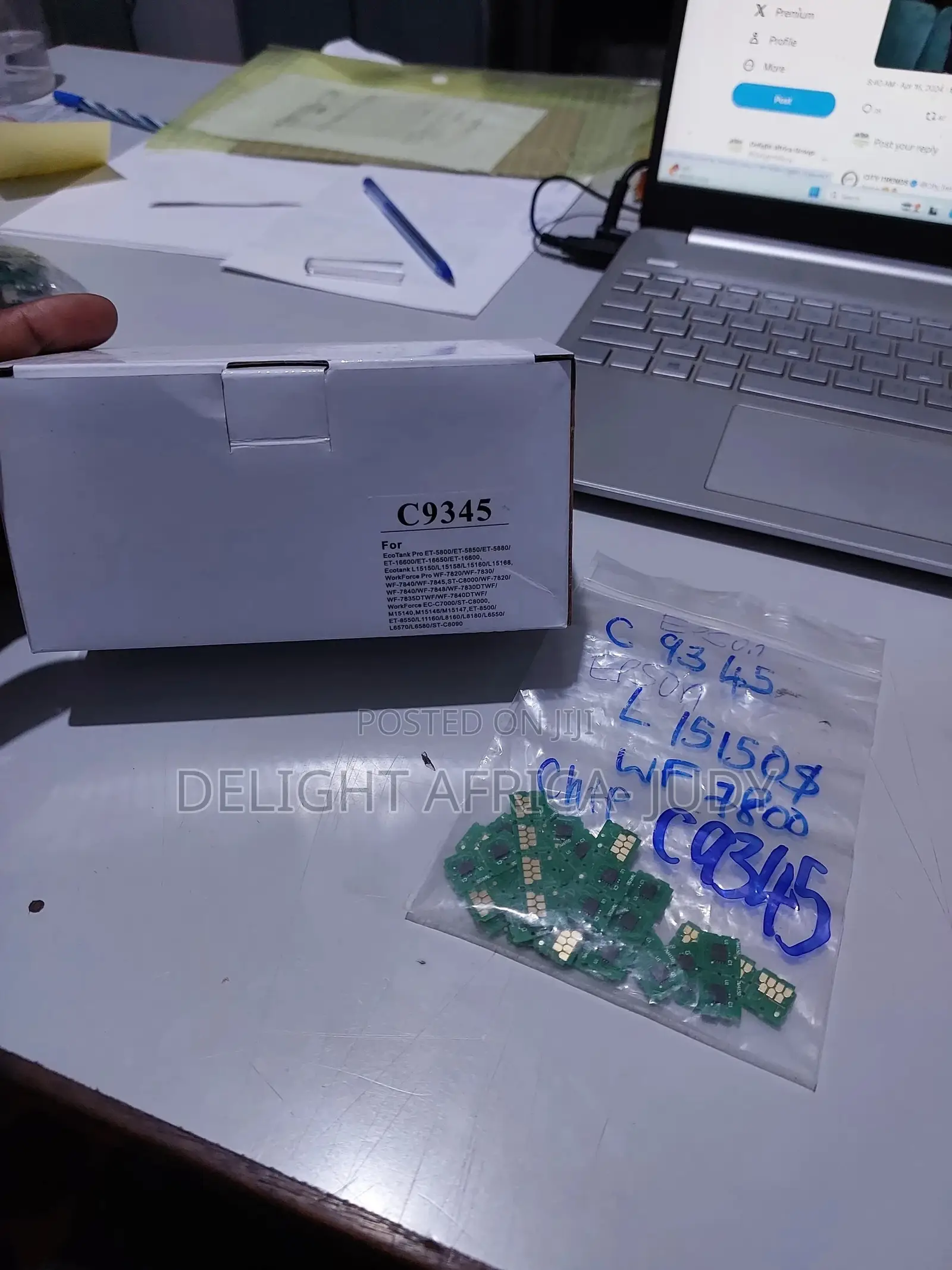 Epson Eco Tank Printer Maintenance Box With Replacable Chip