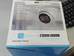 Amcrest Optical Zoom IP Poe Turret Camera, IP67 White IP8