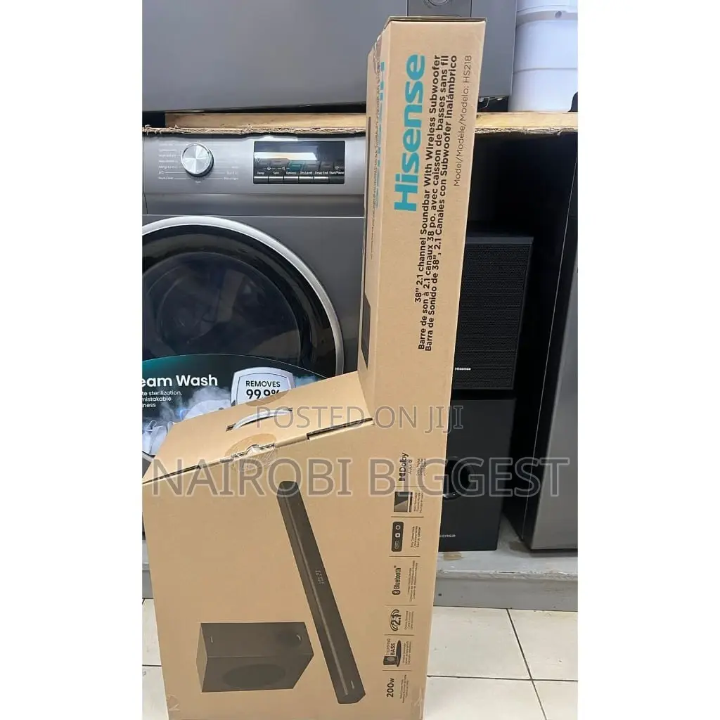 Brand New Hisense Soundbar Hs218 200w