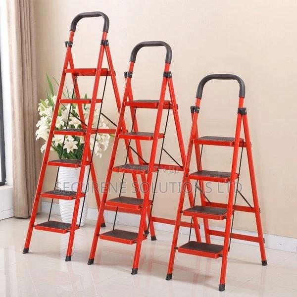 Ladder 7 Steps Steel Free Stand/7steps a Type Steel Ladder.