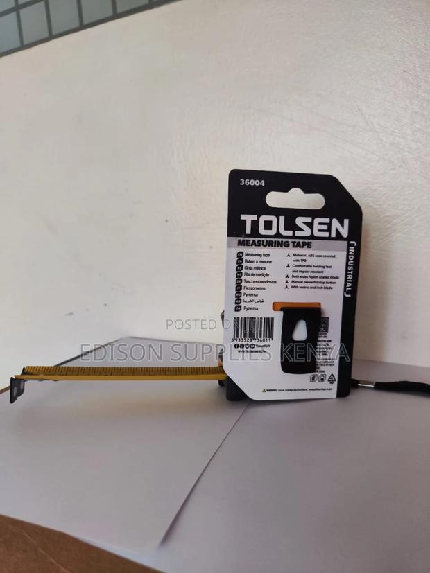 Tolsen Tape Measure Nylon Coated Steel Blade Measuring Tapes - thumbnail 2