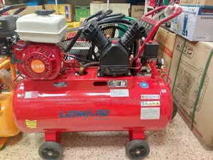 Lenhard 100L Double Piston Petrol Air Compressor