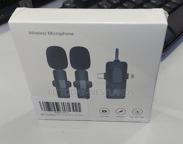 PQRQP 3 in 1 Wireless Lavalier Microphones for iPhone, iPad, - thumbnail 9