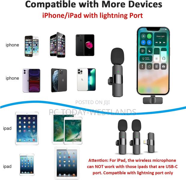 MAYBESTA Professional Wireless Lavalier Lapel Microphone - thumbnail 5