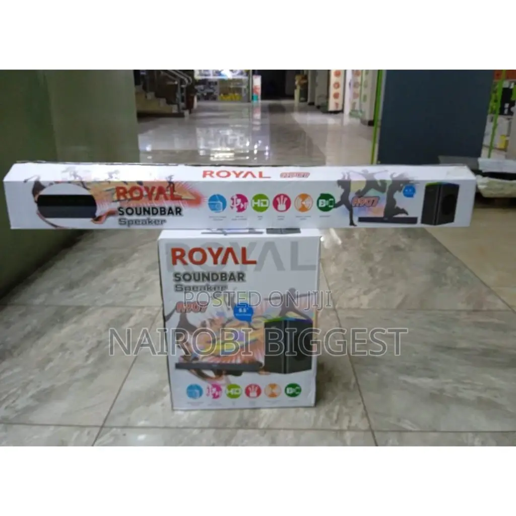Amazing Good Quality Royal R907 Soundbar Sound System