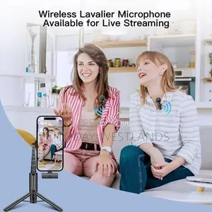 2pcs Lavalier Wireless Microphone for iPhone iPad, Wireless