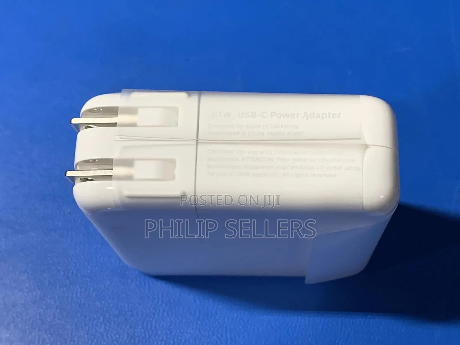 Apple 61W USB-C Power Adapter for Macbook Pro/Air 13'' 14''