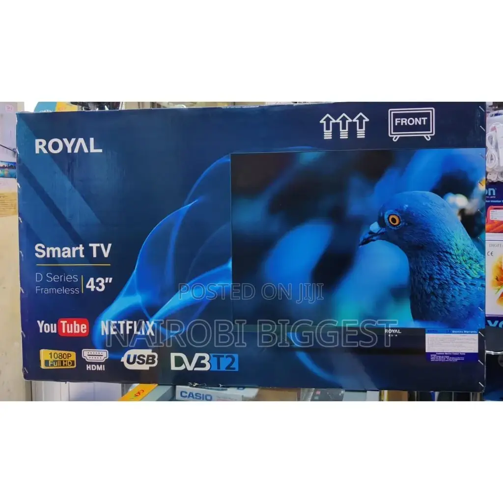 Royal 43" Smart Android With Bluetooth