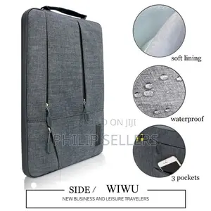 Pocket Sleeve Water Resistant Shockproof Laptop Case With Ha