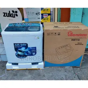 Ramtoms 10kgs Washing Machine Twin Tub With Air Dryer*