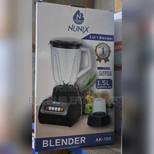 Nunix AK-105 - 2 in 1 Blender With Grinding Machine-' - thumbnail 2