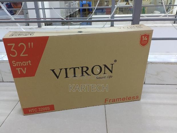 32inch Vitron Smart Android Frameless Tv Led With Youtube - thumbnail 3