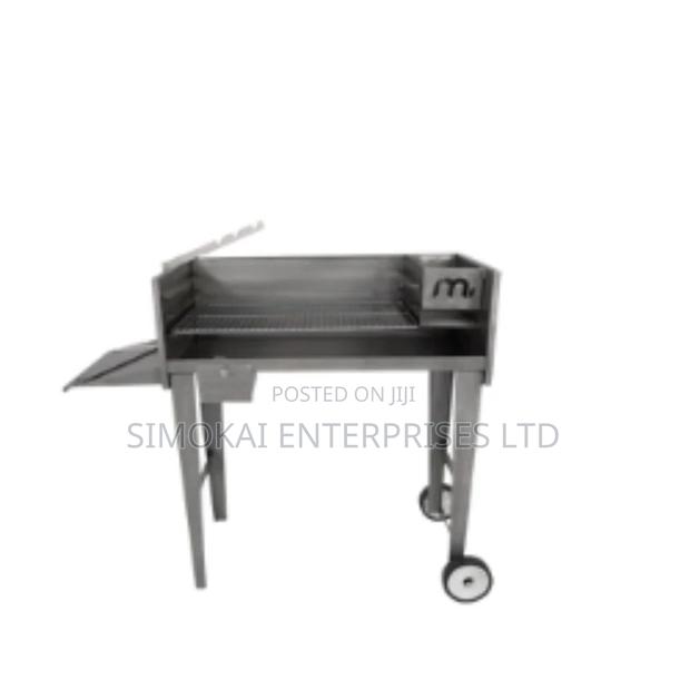 1000 Deluxe Stainless Steel Patio Braai - main view