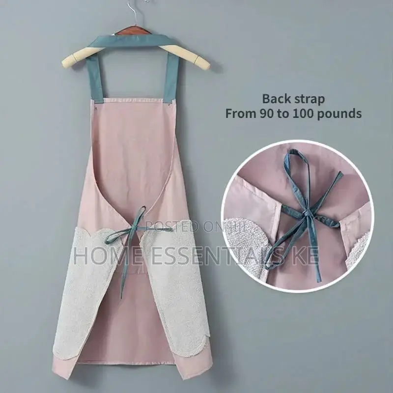 *Oil-Proof Waterproof Apron Cute Cartoon Apron