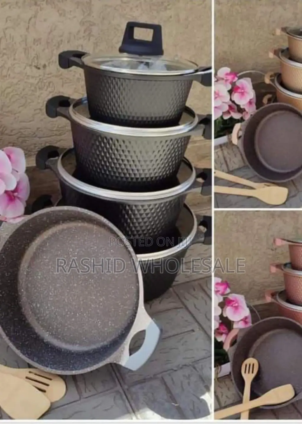 11 Pc Unique Cookware