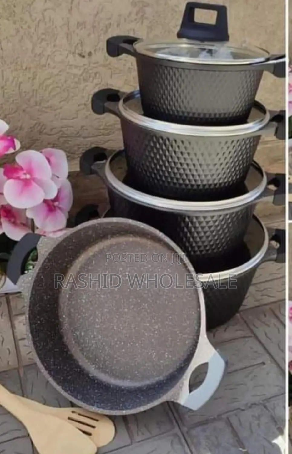 ✓✓12 Pc Unique Cookware Set