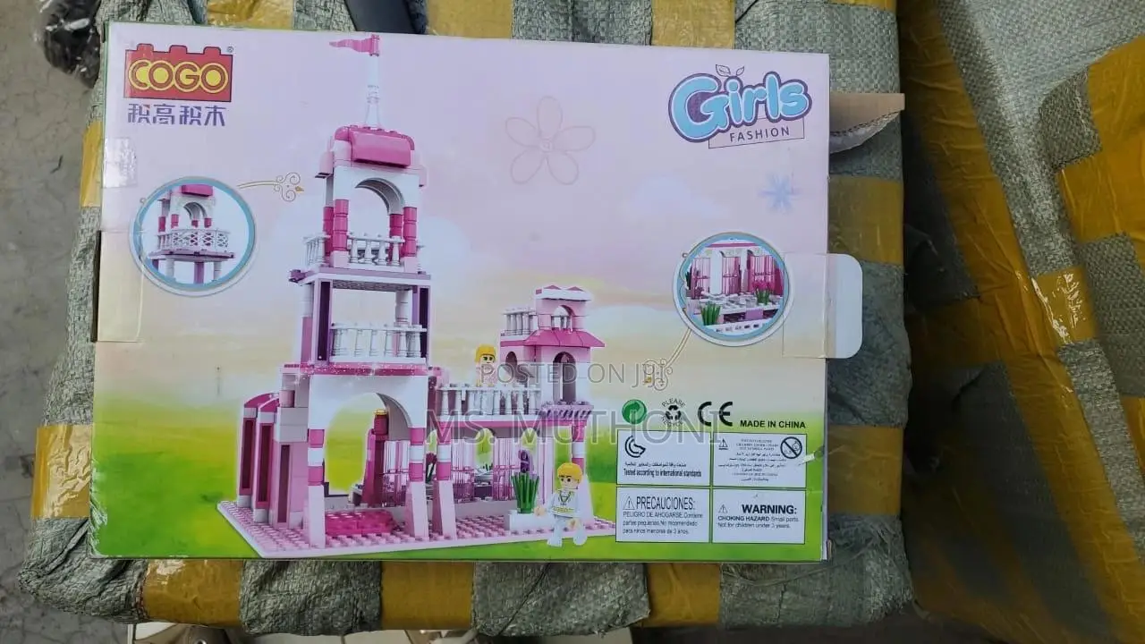 Girls Block Toy* Lego Blocks 183 DYI Building Bricks