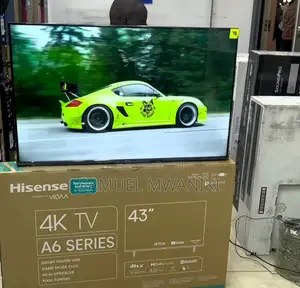 Hisense 43" Smart Uhd Frameless Tv Voice Command 2024 Model