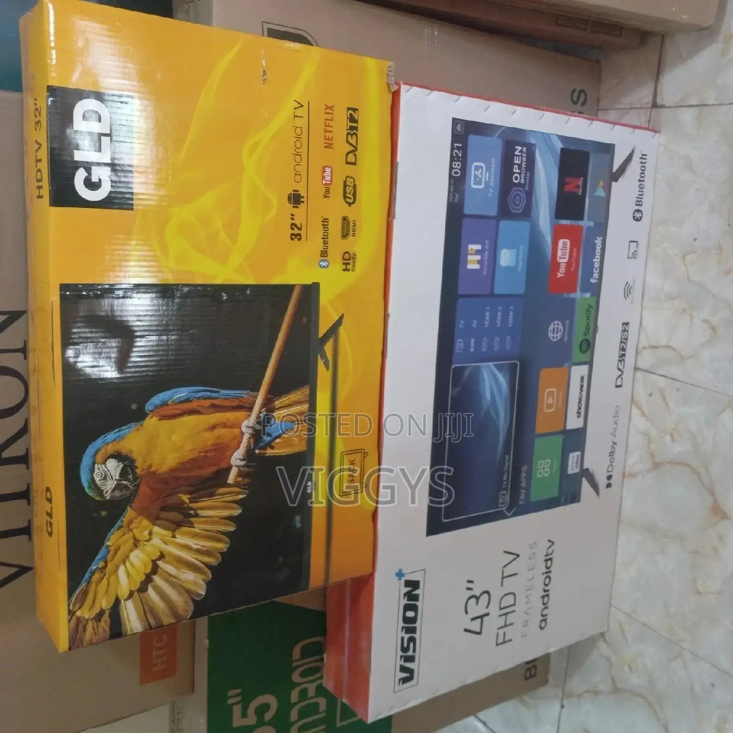 Vision 43 Inches Smart Android Tv
