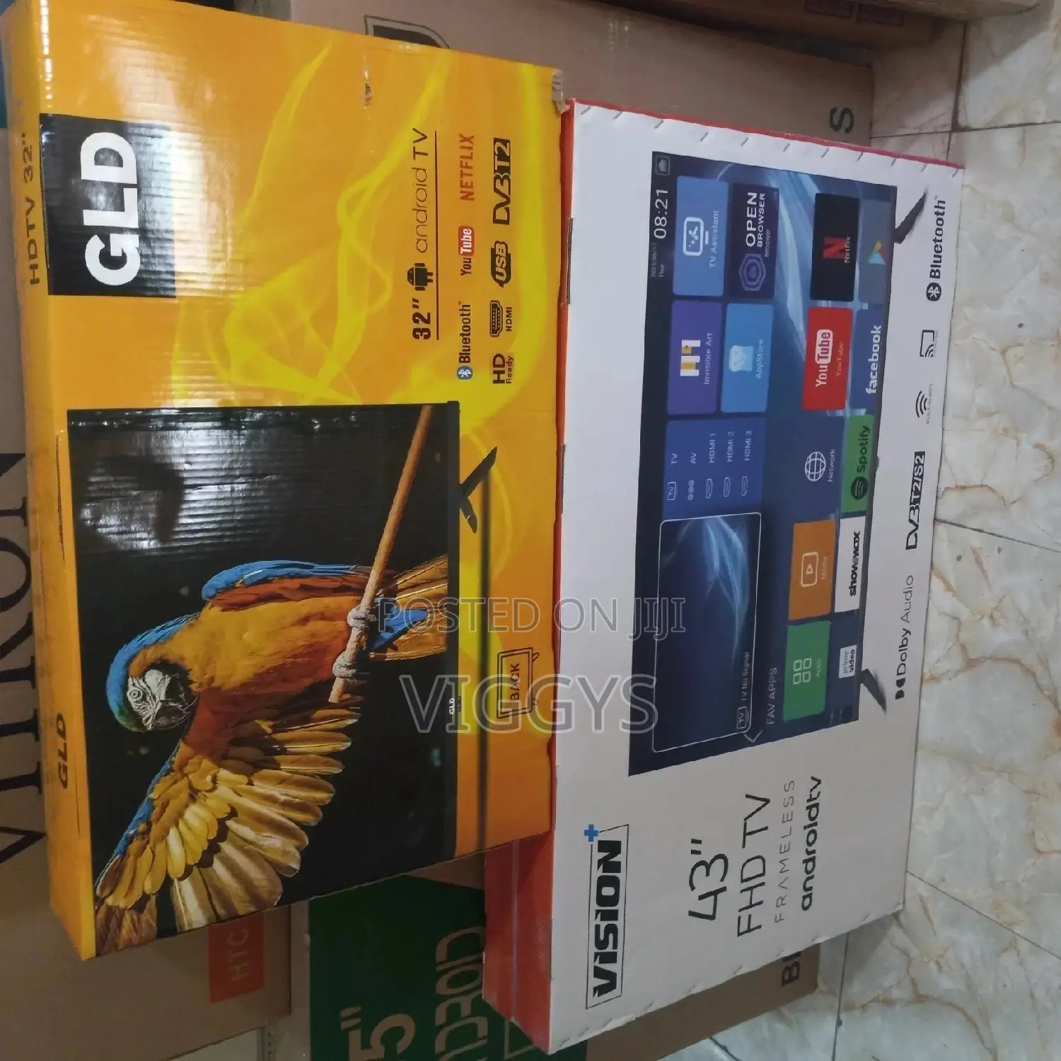 Vision 43 Inches Smart Android Tv