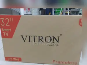 Vitron 32 Inches Smart Android Flameless Tv Television