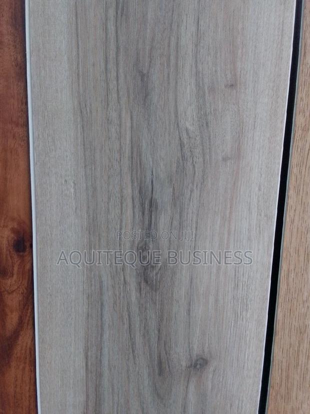 SPC Flooring Gray in Color - main view