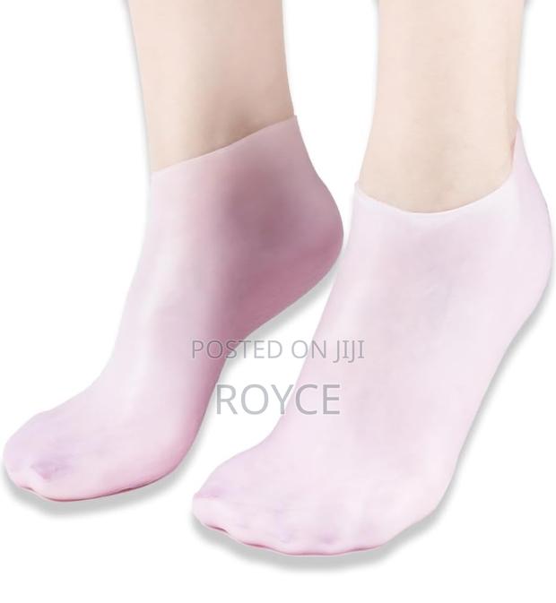 Moisturising Silicone Socks-(Pair) - thumbnail 3