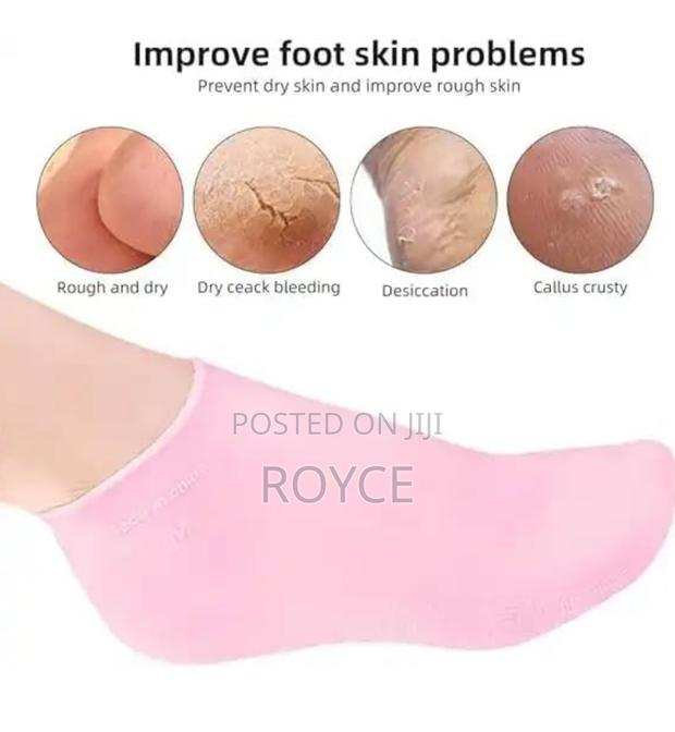 Moisturising Silicone Socks-(Pair) - thumbnail 5