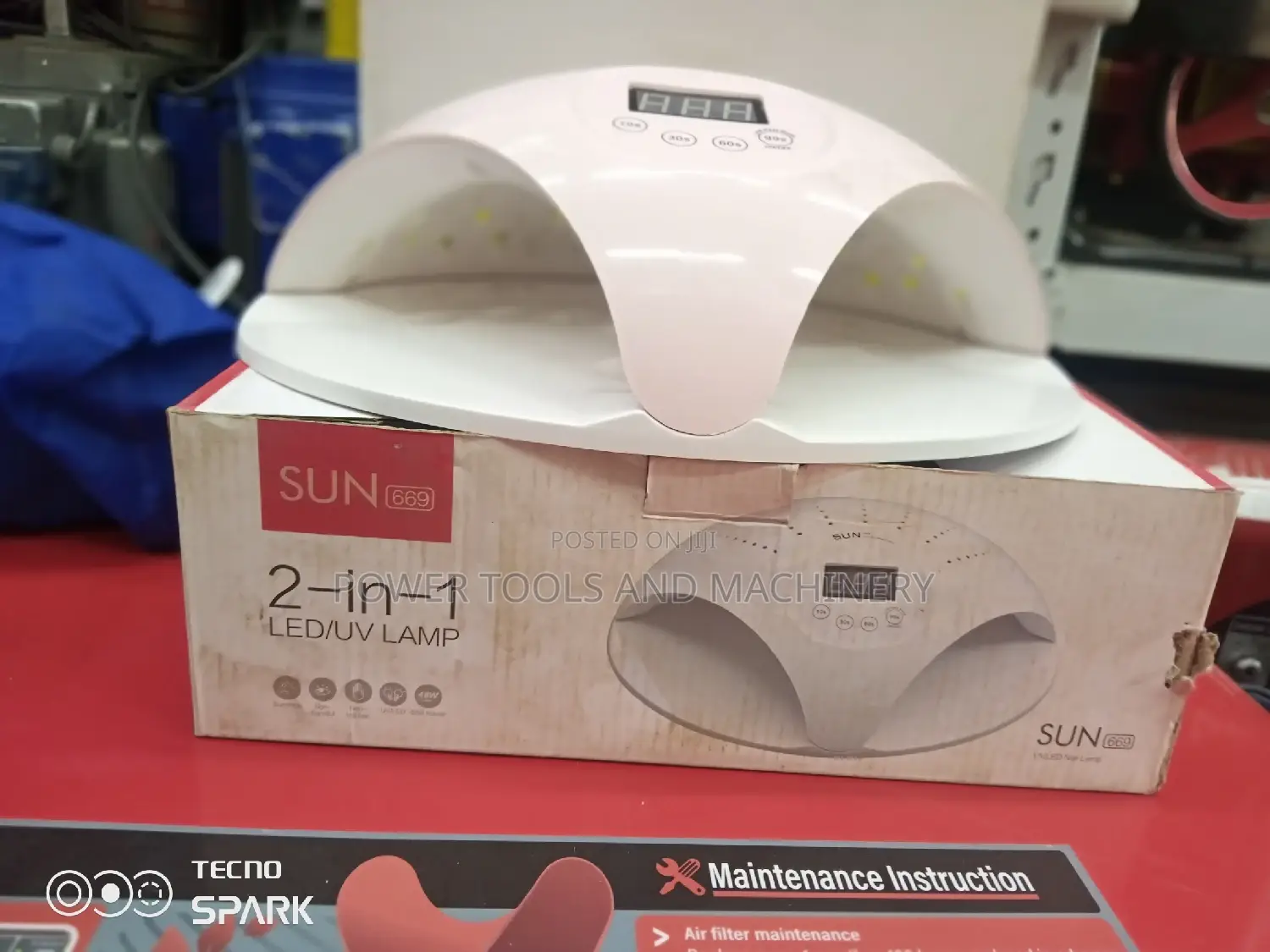 2 in 1 Sun U.V Led Light