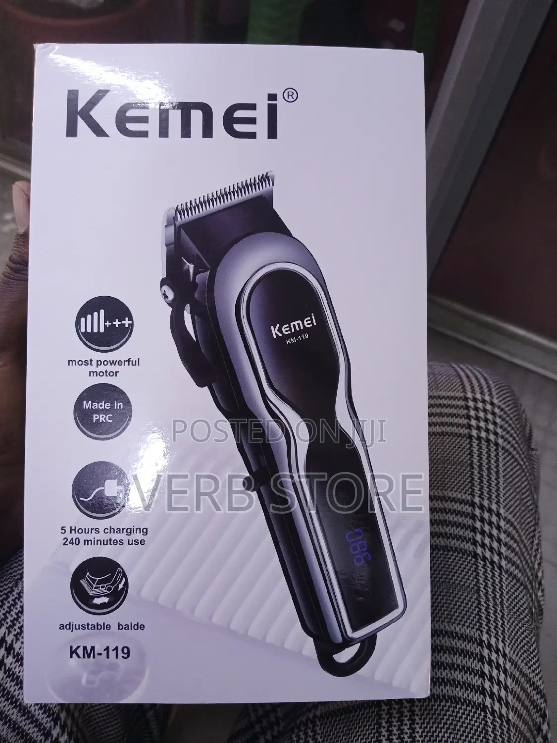Original Kemei 119 Shaver