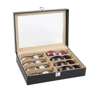 *8 Grid Glasses Organizer/ Storage Box*
 Portable