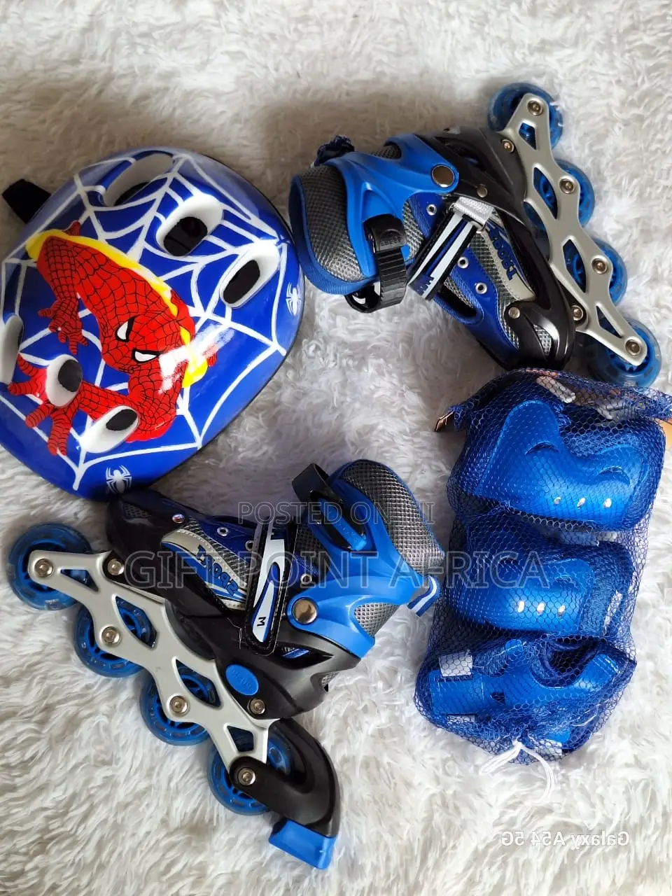 Full Set Adjustable Roller Skates for Kids