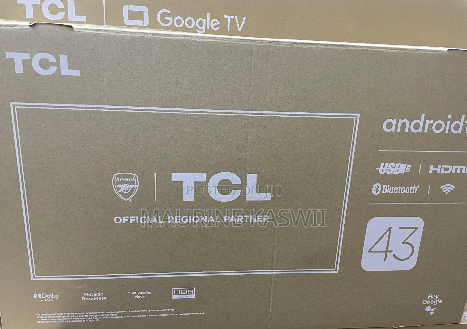 TCL 43" Android 43s5400 TCL 43
